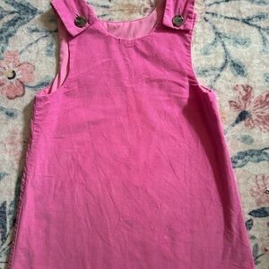 Beaufort Bonnet Pink Sleeveless Dress with Button Accents
